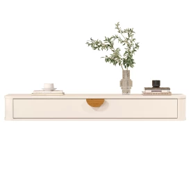 Aparador Suspenso Curvo Buriti Off White JB Bechara 31995