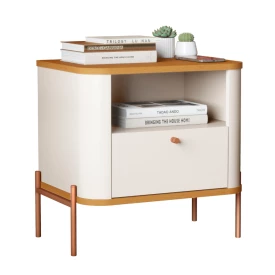 Mesa de Cabeceira Tucupí Slim Off Nature Bronze JB Bechara 32704