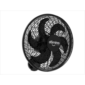 VENTILADOR DOMINA ECO OSCILANTE PAREDE 60 CM BIVOLT PRETO
