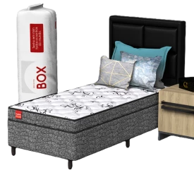 Colchão Solteiro in Box a Vácuo D28 14cmX1,88mX88cm CP2 Pro Durmir