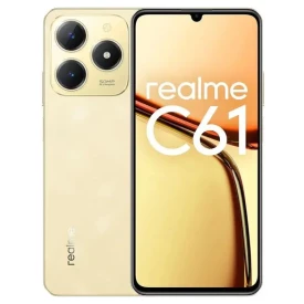 Celular Realme C61 256GB 8GB Ram Dual sim nfc Tela 6.74 - Dourado