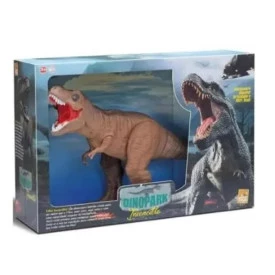 COLECAO DINOPARK REX GIGANTE ARTICULADO EM VINIL ROTOBRINQ 0573