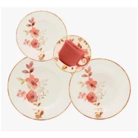 CONJUNTO DE JANTAR/CHA 20PCS - TB - CHA DAS 5 - AB20-5496
