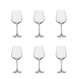 CONJUNTO C/06 TACAS DE CRISTAL P/ VINHO TINTO 518ML - CLASSIC - QE47-1000