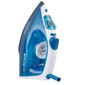 FERRO A VAPOR C/ BASE ANTIADERENTE 127V AZUL