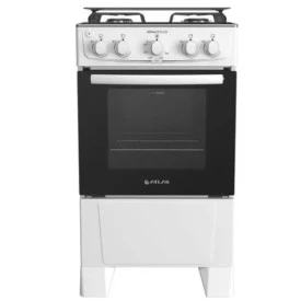 FOGAO 4 BOCAS ATLAS GAS 4Q MONACO PLUS BRANCO/PRETO