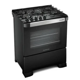 FOGAO DECORATO VETRO 5B PRETO FOSCO G3 MUELLER
