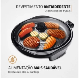 GRILL REDONDO COOK G-03 MONDIAL 1470-07