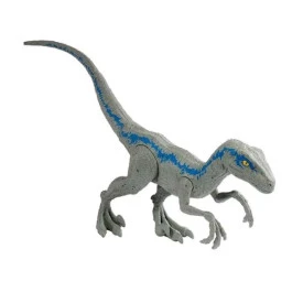 JURASSIC WORLD DINOSSAURO 12" VELOCIRAPTOR BLUE FNY41