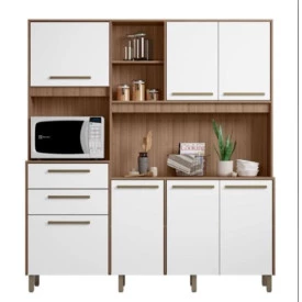 KIT COZINHA PEROLA 1.80 MONTANA COM BRANCO MADINE