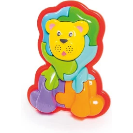 Animal Puzzle 3D Leao Quebra Cabeça 0612 Ta Te Ti