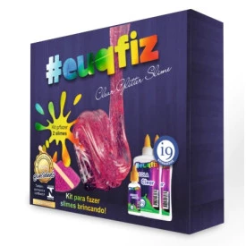 Slime kit c/ 1 Clear Slime eu que fiz I9 BRI0226