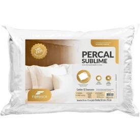 TRAVESSEIRO PERCAL SUBLIME 50X70 FIBRASCA