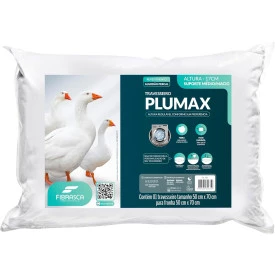 TRAVESSEIRO PLUMAX PERCAL 50X70 FIBRASCA