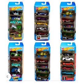 Carrinho Hot Wheels Com 5 Nitrobot Attack 1806 - Mattel ( Consultar disponibilidade de modelos)