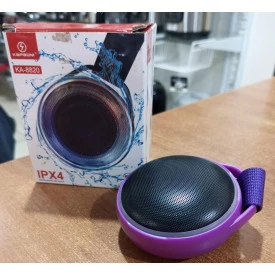 Mini caixa de som redonda Bluetooth KA8820 