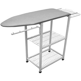 MESA DE PASSAR ROUPAS MULTIUSO DESMONTAVEL BRANCO METALIZADO UDM0426.001.009 UTILAÇO