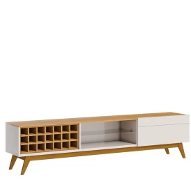 Rack Classic Imcal Com Adega 2.2 11033 Off White Nature Sala FORA DE LINHA