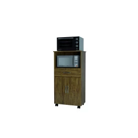 Balcão Ipe 2 Portas Amêndoa Wood Luxo Primus