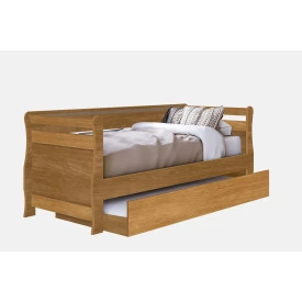 Cama Bibox Bari Tebarrot Nature Bicama Solteiro Quarto