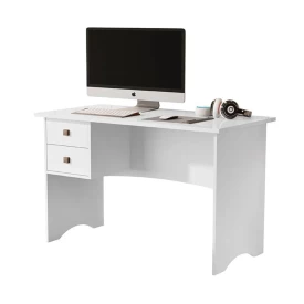 Escrivaninha Paris 1,20 Branco Maria Moveis