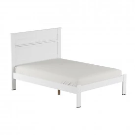 Cama Casal Dallas II Tebarrot Moveis Branco 1.40 Quarto