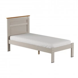 Cama Solteiro Dallas III Tebarrot Off White Nature Quarto