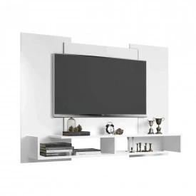 Painel TV Mônaco Cambel Branco 800166 Sala