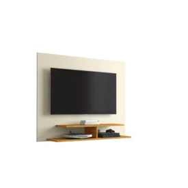 Painel Veneza Off White Nature Para TV 50"  Ej Móveis