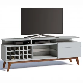 Rack Classic Mais Adega Imcal 1.8 1219 Branco Sala Estar Tv FORA DE LINHA