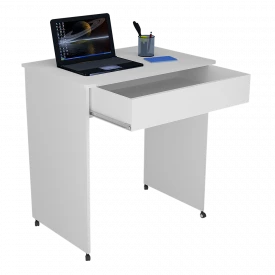 Mesa Escrivaninha Notebook Fit Compact Branco Computador