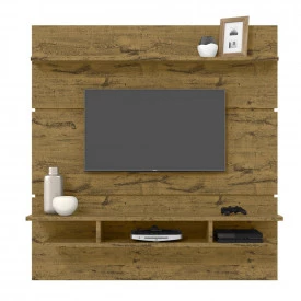 Painel Adryan Nature com Prateleiras e Nichos Patrimar