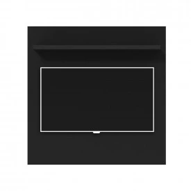 Painel Yan TV 32" Preto Acetinado Quarto Sala Patrimar FORA DE LINHA