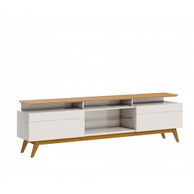 Rack Classic Mais 2 Gavetas 1.8 Imcal 11933 Off White Nature