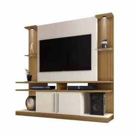 Home York LED Cinamomo Off W Ripado TV 60 2075540 Bechara 