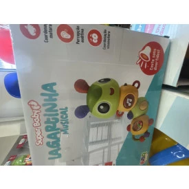 BRINQUEDO BEBE LAGARTINHA MUSICAL R3681 BBRTOYS