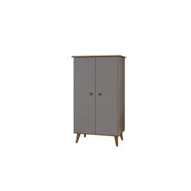 Sapateira Lolla C 2 Portas Cinza Mel Luxo Primus