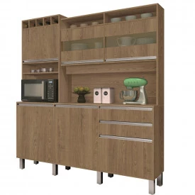 Kit Armario Cozinha Smart 06 Portas Cod. 6006 Freijo FORA DE LINHA