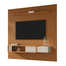 Painel Ripado 1.8 Nassau Nature Off White Bechara