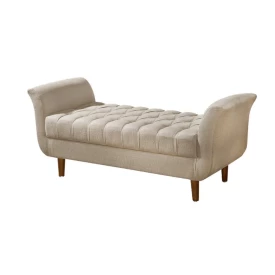 Divan Barcelona Atraente 1.50 Bege GR1 1/24 Quarto