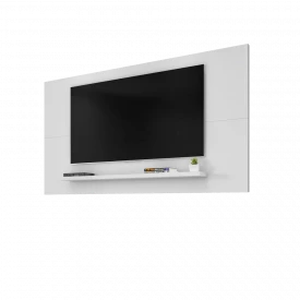  Painel Para Tv até 60 Suspenso Esmeralda 1.58 Branco Casa D Móveis - FORA DE LINHA