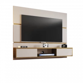 Painel Âmbar Off White Cinamomo TV 65 2075461 Bechara FORA DE LINHA