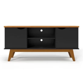 Rack Prism 1.4 Preto Cinamomo Patrimar Móveis Sala  