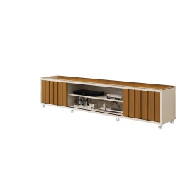 Rack Brise 2.20 Off White Cedro Sala EDN Moveis - FORA DE LINHA