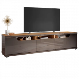 Rack Jersey 1.8 1 Gavetas Cedro Azul Cobalto Casa D Móveis