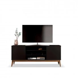 Rack Titan 3 Prateleiras Preto 752130 EDN Móveis
