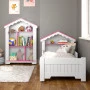 conjunto-mini-cama-magia-com-colchão-estante-branca-rosa-ofertamo