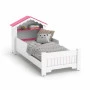 conjunto-mini-cama-magia-com-colchão-estante-branca-rosa-ofertamo